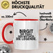 Birgit Tasse Birgit – Die Frau. Der Mythos. Die Legende. Geschenk Rot Trendation