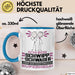 Schwippschwager Geschenk Tasse Ich Bin Schwippschwager Aber Sag Doch Einfach Superheld Lustige Geschenkdiee für Schwippschwager Kaffee-Becher Blau Trendation