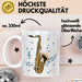Saxophonspieler Tasse Geschenk Lustige Geschenkidee Spruch Weiß Trendation