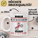 Motorradfahrerin Tasse Geschenk Ich Bin Motorradfahrerin Warum Weil Ich Es Kann Geschenkidee Geburtstag Weiß Trendation