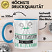 Balletttänzerin Geschenk Tasse Becher Die Frau Die Allen Kann Geschenkidee für eine Balletttänzerin Lustig Blau Trendation