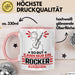 Rocker Geschenk Tasse So Gut Kann Nur Ein Rocker Aussehen Geschenkidee Kaffee-Becher Rosa Trendation