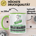 Skateboarder Geschenk Tasse Ich Bin Skateboarder Aber Sag Doch Einfach Superheld Lustige Geschenkdiee für Skateboarder Kaffee-Becher Grün Trendation