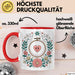 Stickerei Liebhaber Tasse Geschenk Lustige Geschenkidee Spruch Für Stich Künstler Rot Trendation