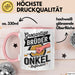 Onkel Sarkastisch Sarkasmus Tasse Geschenk Lustige Geschenkidee Spruch Großartige Brüder Werden Zum Onkel Befördert Rosa Trendation