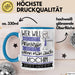 Köchin Tasse Geschenk Spruch Wer Will Schon Prinzessin Sein Wenn Man Auch Köchin Sein Kann Blau Trendation