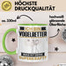 Vogelretter Tasse Geschenk für Vogelretter Geburtstag Lustiger Spruch Kaffee-Becher Was Ist Deine Superkraft Grün Trendation