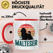 Malteserhund Tasse Geschenk Lustige Geschenkidee Spruch Malteser Rot Trendation