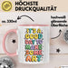 Kunstliebhaber Kunstlehrer Künstler Tasse Geschenk Lustige Geschenkidee Spruch Es Ist Ein Guter Tag Um Kunst Zu Machen Rosa Trendation