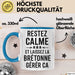 Bretagne Tasse Geschenk Restez Calme Bretonne Geschenkidee Frankreich Blau Trendation