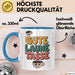 Sarkasmus Tasse Geschenkidee Gute Laune Tasse Sarkastische Blau Trendation