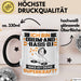 Drum-and-Bass-DJ Tasse Geschenk für Drum-and-Bass-DJ Geburtstag Lustiger Spruch Kaffee-Becher Was Ist Deine Superkraft Schwarz Trendation