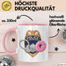 Polizist Tasse Geschenkidee Held der Strafverfolgung Geschenkidee Lustig Rosa Trendation
