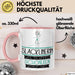 Slacklinerin Weil Es Keinen Schöneren Beruf Gibt Tasse Geschenk für Eine Slacklinerin Lustig Rosa Trendation