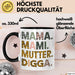 Mama Muttertag Tasse Becher Geschenk Lustige Geschenkidee Spruch Mama Mami Mutter Digga Trendation