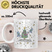 Weihnachten Tasse Geschenk Alien Weihnachtsbaum Geschenkidee Alien-Fans Geschenke Jungs Männer Grafik Weiß Trendation