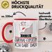 Geschenk für Survival-Expertin Tasse Lustige Geschenkidee Geburtstag Ich Bin Survival-Expertin Ich Darf Das Rot Trendation