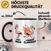 Flamingo In Flammen Tasse Geschenk Lustige Geschenkidee Spruch Schwarz Trendation