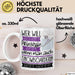 Snowboarderin Tasse Geschenk Spruch Wer Will Schon Prinzessin Sein Wenn Man Auch Snowboarderin Sein Kann Weiß Trendation