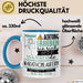 Marathonläuferin Tasse Geschenk Lustiger Spruch Bitte Erheben Sie Sich Seine Majestät Die Marathonläuferin Betritt Den Raum Blau Trendation