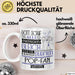 Pop-Fan Geschenk Becher Tasse Gott Schuf Alle Menschen Gleich Nur Die Besten Durfeten Pop-Fan Werden Geschenkidee Lustig Weiß Trendation