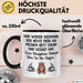 Kaffeeliebhaber Tasse Geschenk Lustige Geschenkidee Spruch Und Wieder Niemand Der Huete Fruh An Meinem Bett Stand Schwarz Trendation