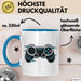 Gamer Tasse Geschenkidee für Videospiel Enthusiasten Blau Trendation