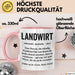 Bauer Sarkastisch Sarkasmus Tasse Geschenk Lustige Geschenkidee Spruch Landwirt Definition Rosa Trendation