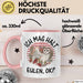 Eulen Liebhaber Tasse Geschenk Ich Mag Halt Eulen Ok Kaffee-Becher Eulenfans Geschenkidee Rosa Trendation