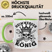 Heimwerker Geschenk Tassen Partner-Tassen Kaffee-Becher Heimwerker König Männer Grün Trendation
