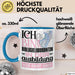 Biologielaborantin Ausbildung Start Geschenk Tasse Ich Bin Biologielaborantin In Der Ausbildung Ich Darf Das Kaffee-Becher Geschenkidee Blau Trendation