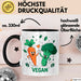 Veganer Tasse Geschenk Lustige Geschenkidee Spruch Für Pflanzliche Ernährung Fans Trendation