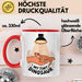 Exotischer Haustier Besitzer Tasse Geschenk Lustige Geschenkidee Spruch Für Reptilien Eltern Rot Trendation