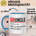 Onkel Sarkastisch Sarkasmus Tasse Geschenk Lustige Geschenkidee Spruch Druncle Definition Blau Trendation