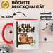 Eule Tierliebhaber Tasse Geschenk Lustige Geschenkidee Spruch Eul Doch Rot Trendation