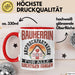 Bauherrin Tasse Geschenk Frauen Haus Bauen Hausbau Geschenk Ansprechpartnerin Für Alle Wichtigen Fragen Frauen Rot Trendation