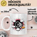 Extrovertierter Tasse Geschenk Lustige Geschenkidee Spruch Für Soziale Schmetterlinge Weiß Trendation