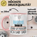 Geschenk für Stand-Up-Paddlerin Tasse Lustige Geschenkidee Geburtstag Ich Bin Stand-Up-Paddlerin Ich Darf Das Rosa Trendation