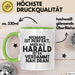 Harald Tasse Niemand Ist Perfekt, Aber Als Harald Ist Er Verdammt Nah Dran Grün Trendation