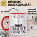 Geschenk für Dirigentin Tasse Lustige Geschenkidee Geburtstag Ich Bin Dirigentin Ich Darf Das Rot Trendation