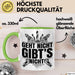 Handwerker Geschenk Tasse Geht Nicht Gibts Nicht Handwerk Hausmeister Geschenkidee Spruch Kaffee-Becher Grün Trendation