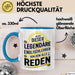 Englischlehrer Unterricht Tasse Geschenk Lustige Geschenkidee Spruch Ich Bin Dieser Englischlehrer Von Dem Alle Reden Blau Trendation