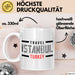 Istanbul Türkei Tasse Geschenk Lustige Geschenkidee Spruch Weiß Trendation