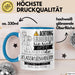 Klassikliebhaberin Tasse Geschenk Lustiger Spruch Bitte Erheben Sie Sich Seine Majestät Die Klassikliebhaberin Betritt Den Raum Blau Trendation