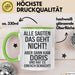 Doris Tasse Geschenk Alle Sagten Das Geht Nicht Aber Dann Kam Doris Und Hat Es Einfach Gemacht Geschenkidee Becher mit Name Grün Trendation
