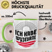 Polen Tasse Spruch Ich Habe Wyjebane Polska Geschenkdiee Kaffee-Becher Grün Trendation