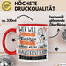 Haustiersitterin Tasse Geschenk Spruch Wer Will Schon Prinzessin Sein Wenn Man Auch Haustiersitterin Sein Kann Rot Trendation
