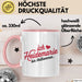 Heidemarie Tasse Geschenk Ich Bin Vollkommen Heidemarie Geschenkidee Geburtstag Rosa Trendation