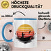 Angelliebhaber Fischer Retro Tasse Geschenk Lustige Geschenkidee Spruch Blau Trendation
