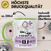 DJ Geschenk Tasse So Gut Kann Nur Ein DJ Aussehen Geschenkidee Kaffee-Becher Grün Trendation